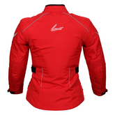 Weise Dakota Womens Motorcycle Jacket - Red